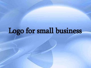 Logo for small business

 