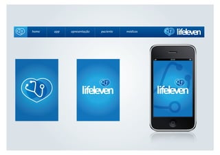 home app apresentação paciente médicos
 