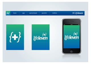 home app apresentação paciente médicos
 