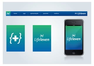home app apresentação paciente médicos
 