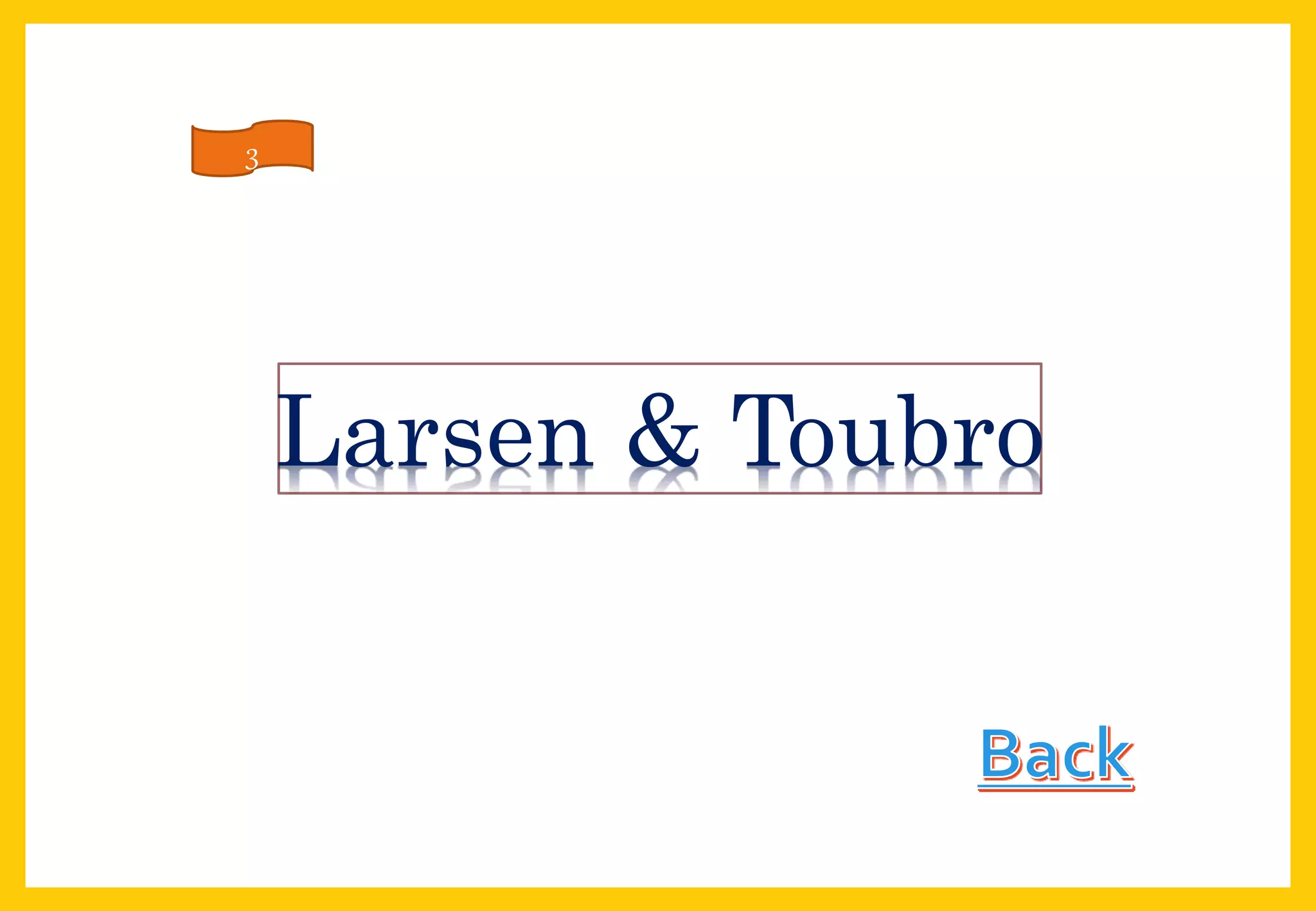 Larsen & Toubro
3
 