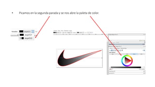 Logo nike con Inkscape