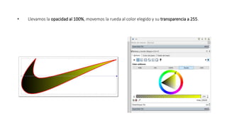 Logo nike con Inkscape