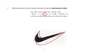 Logo nike con Inkscape