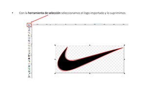 Logo nike con Inkscape