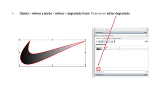Logo nike con Inkscape