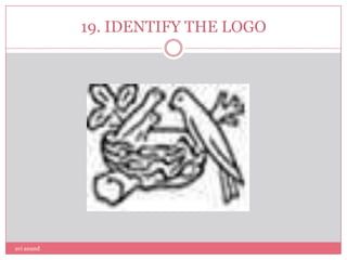 19. IDENTIFY THE LOGO




avi anand
 