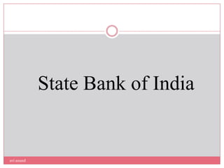 State Bank of India


avi anand
 