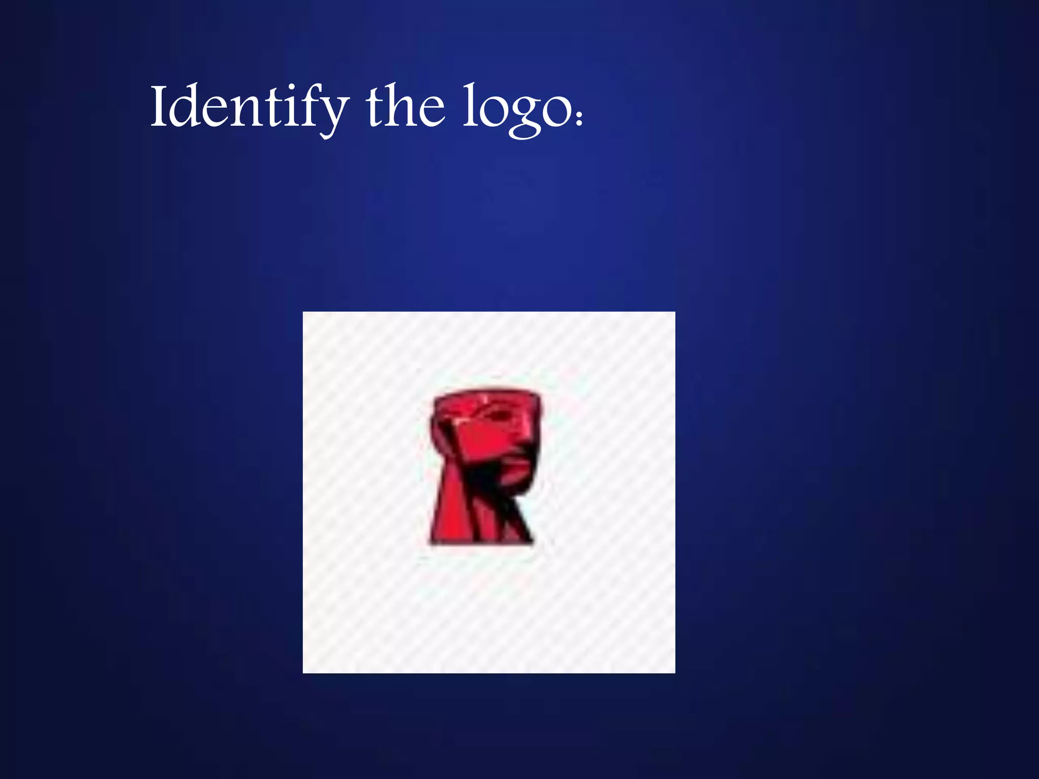 Identify the logo:
 