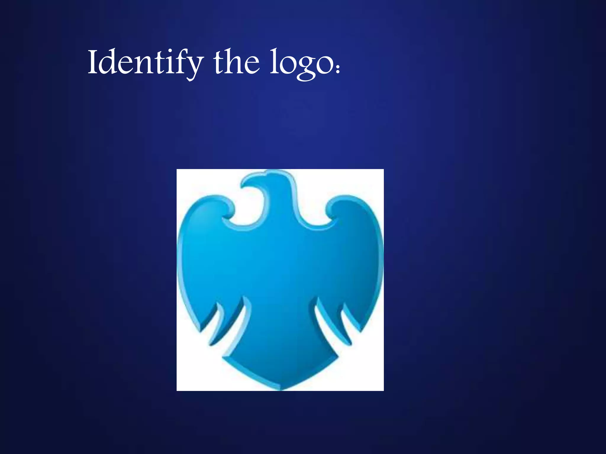 Identify the logo:
 