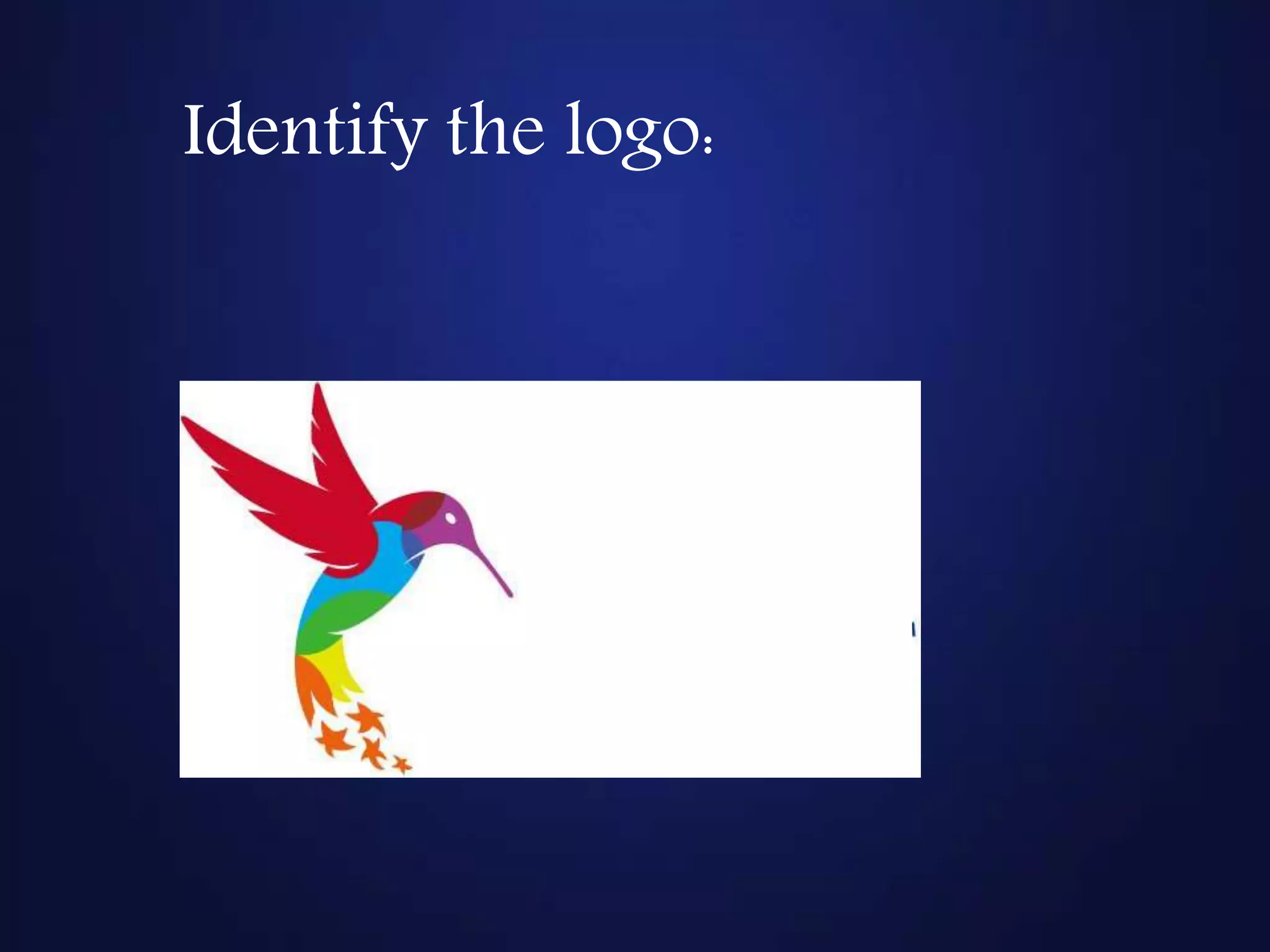 Identify the logo:
 
