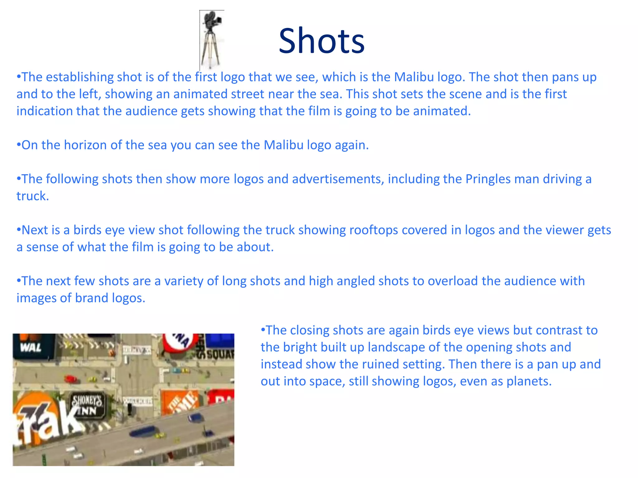 Police are stereotyped to eat a lot of junk food which is shown as well as the classic “good cop bad cop” partnership.