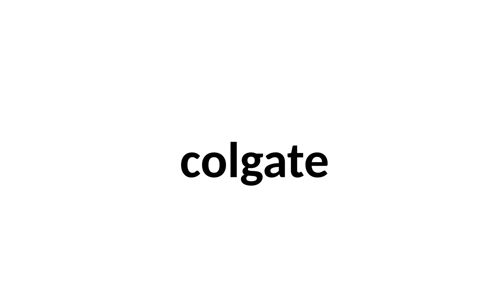 colgate
 