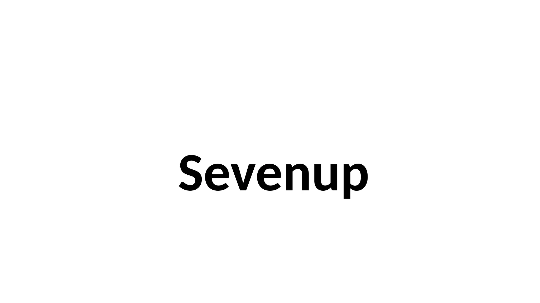 Sevenup
 