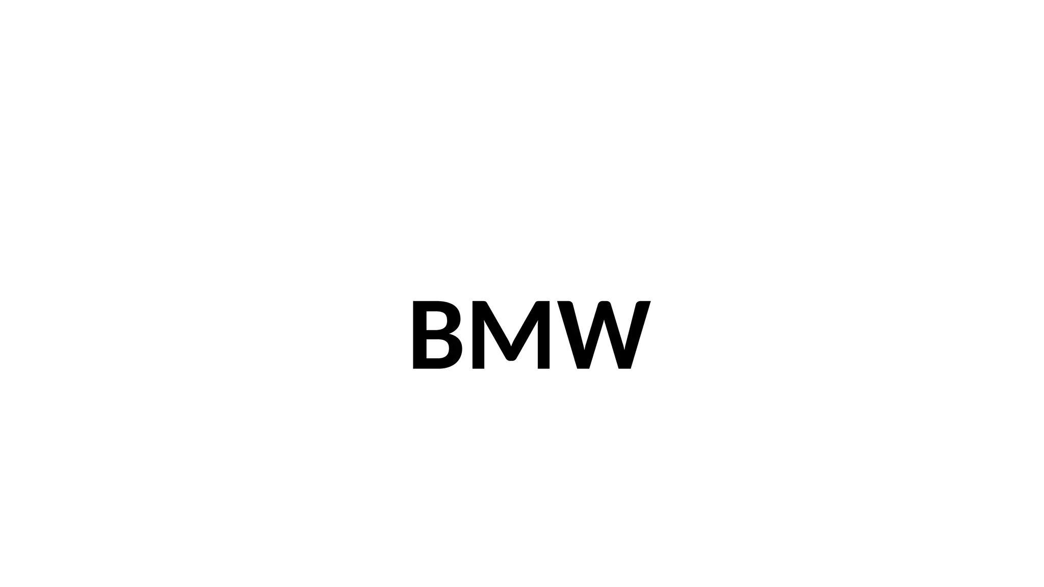 BMW
 