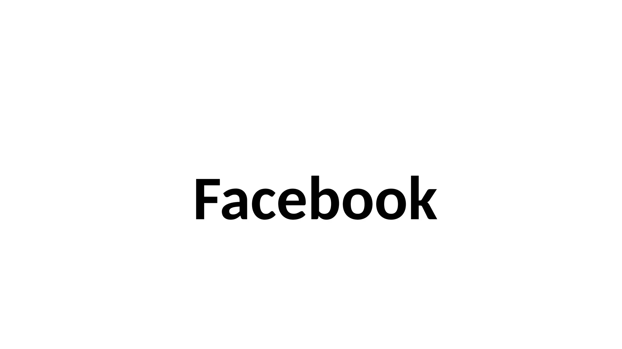 Facebook
 