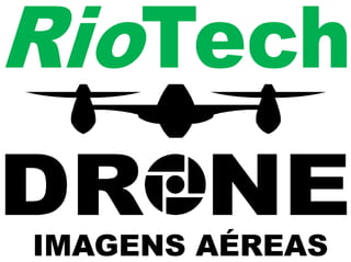 Logo riotech drone filmagem aerea fotografia mapeamento inspecao vistoria rj rio de janeiro