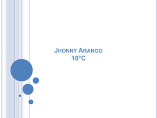 JHONNY ARANGO
10°C
 