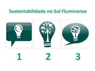 Sustentabilidade no Sul Fluminense




   1           2            3
 