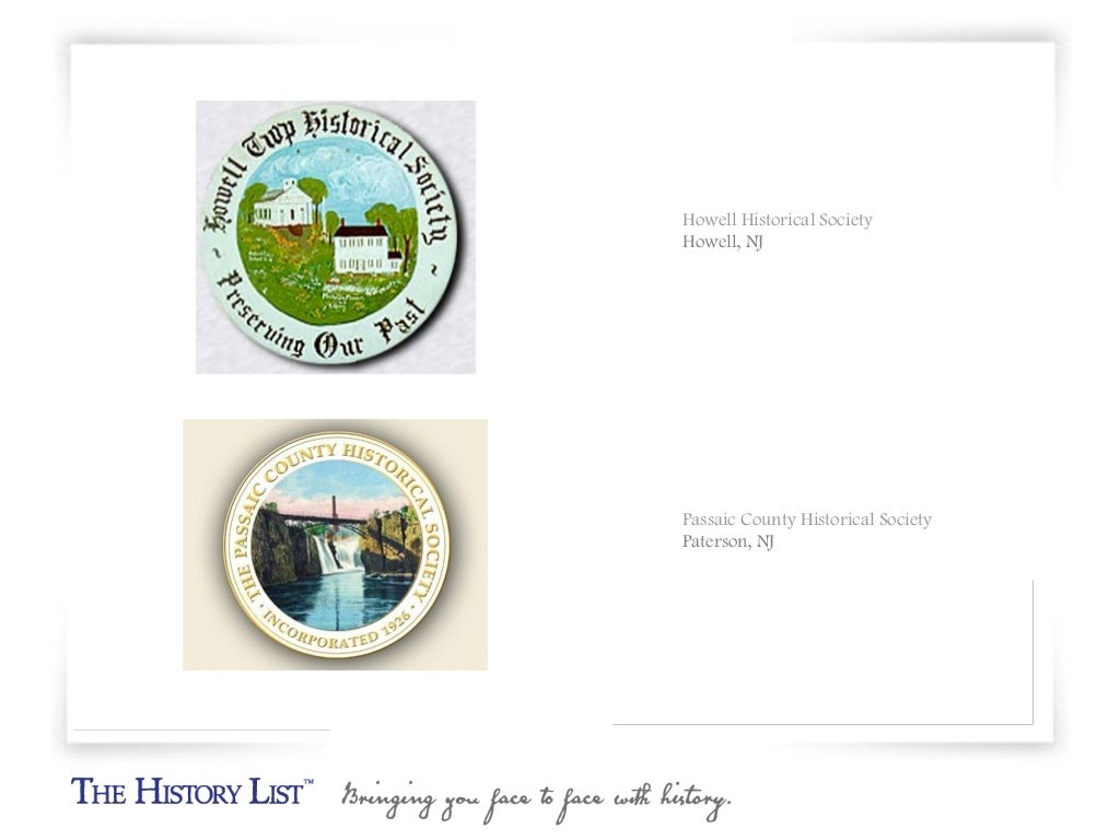 Logos for 66 local historical societies