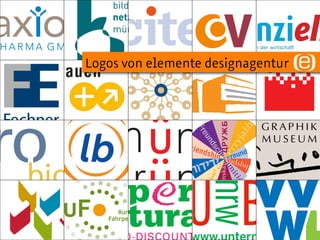 Logos von elemente designagentur
 