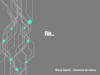 Fin…
Gloria Sanint – Gerencia de marca
 