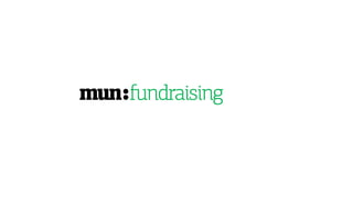 fundraising
 