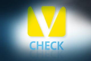 Logo v check