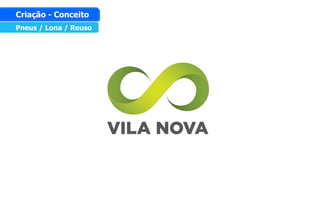 Pneus / Lona / Reuso
Criação - Conceito
 