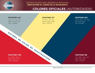 Imagen Grafica de Toastmasters Internacional | PDF