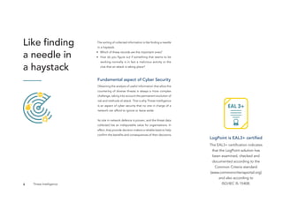 logpoint threat intelligence powerpoint presentation | PDF