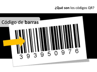 ¿Qué son los códigos QR?


Código de barras
 