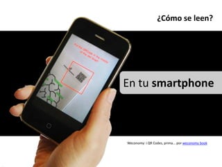 ¿Cómo se leen?




En tu smartphone



Weconomy: i QR Codes, prima... por weconomy book
 