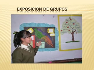 EXPOSICIÒN DE GRUPOS 
 