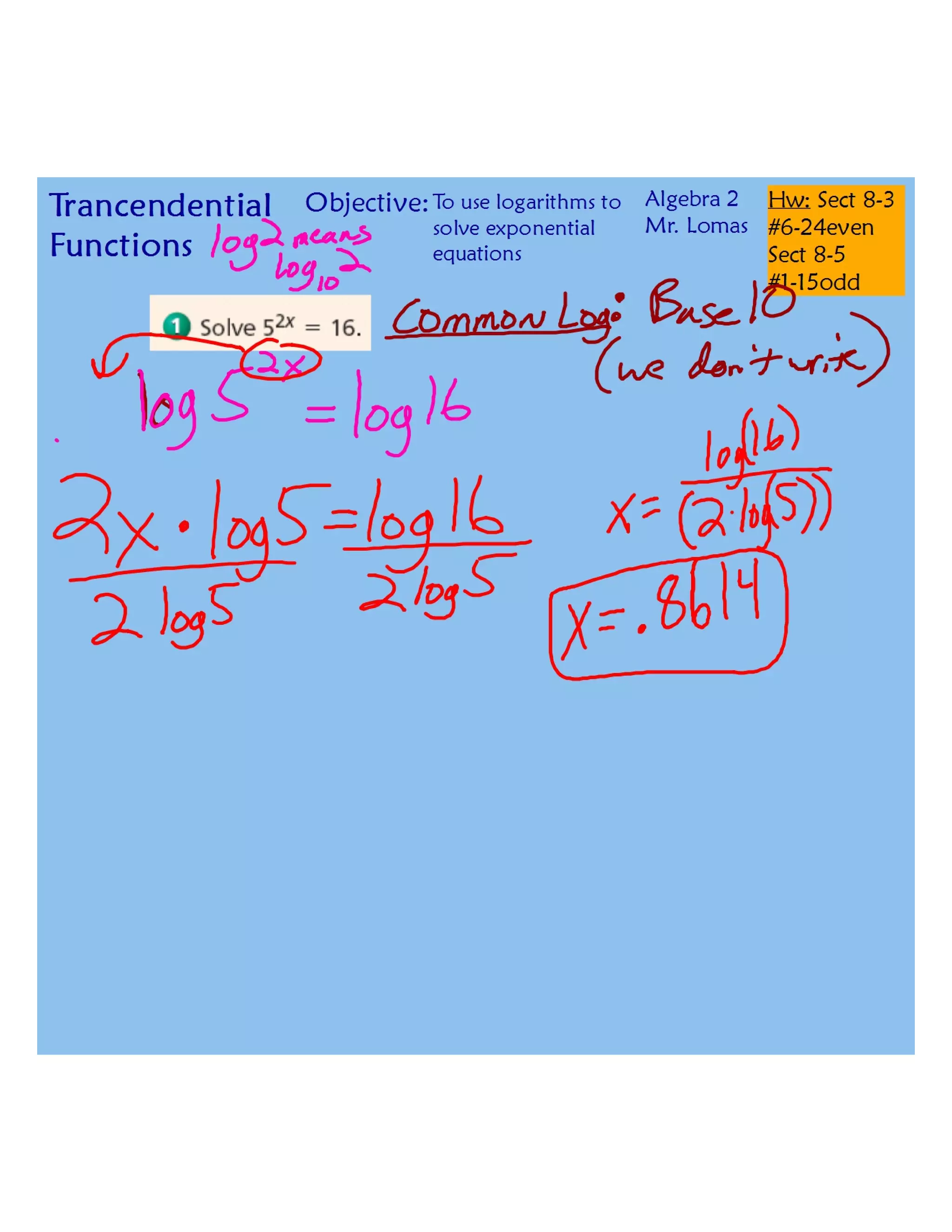 Logs and Solving Exponential Equations.pdf