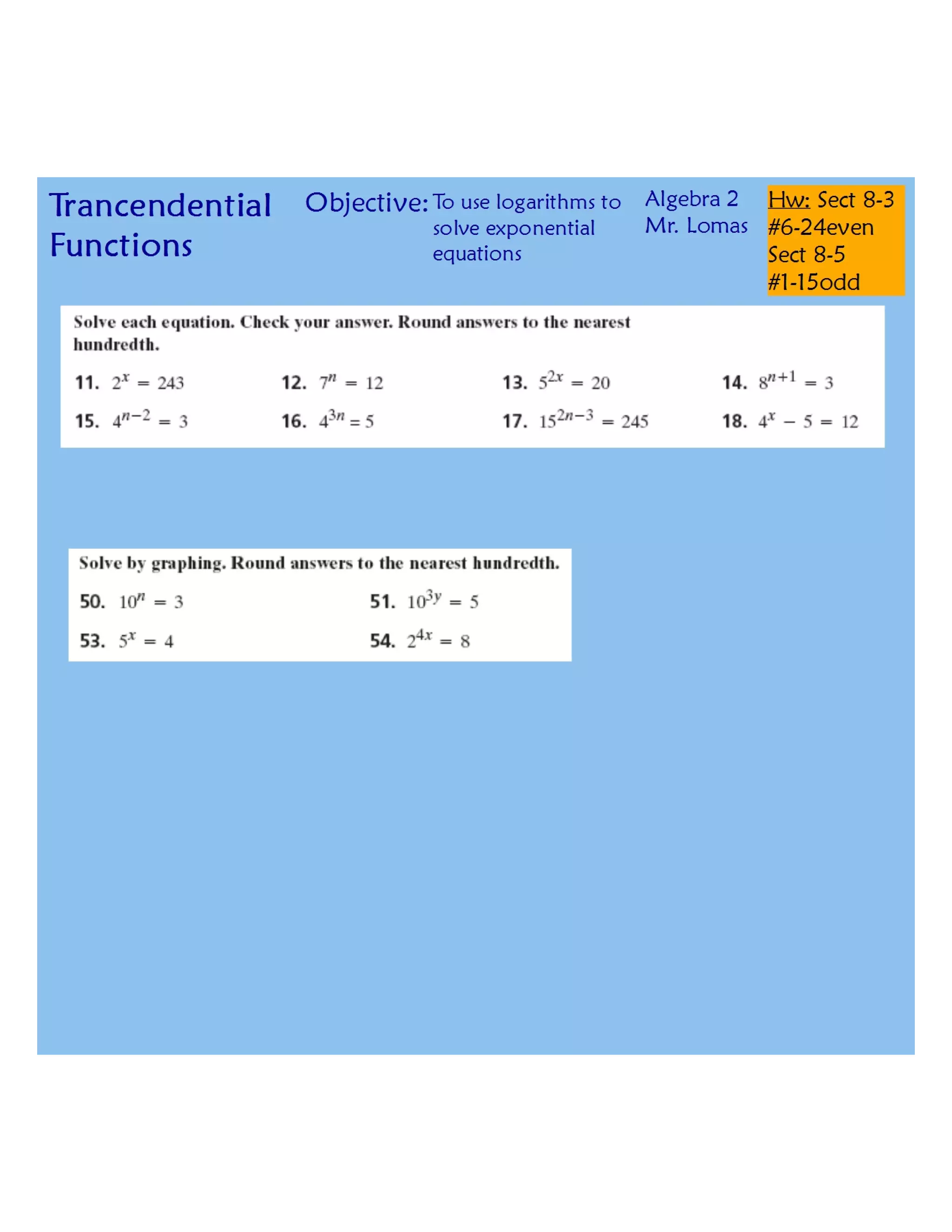 Logs and Solving Exponential Equations.pdf