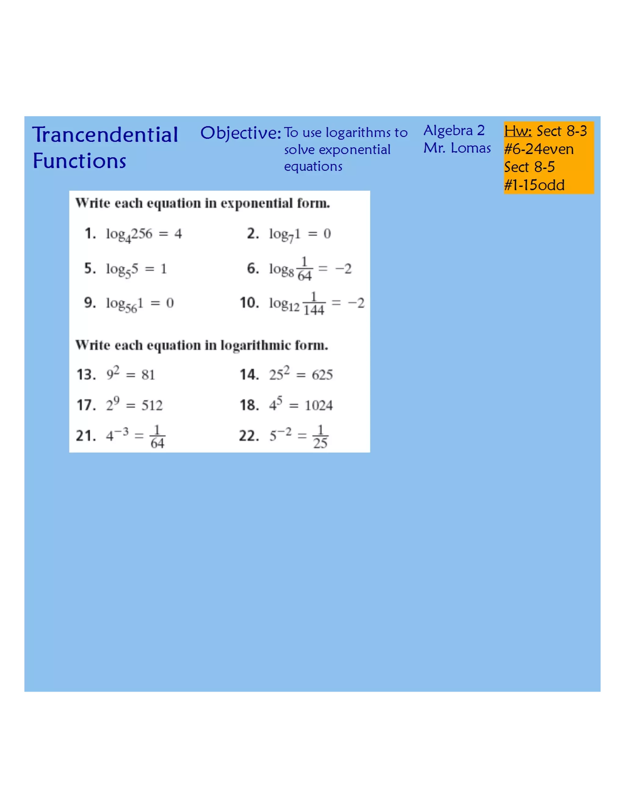 Logs and Solving Exponential Equations.pdf