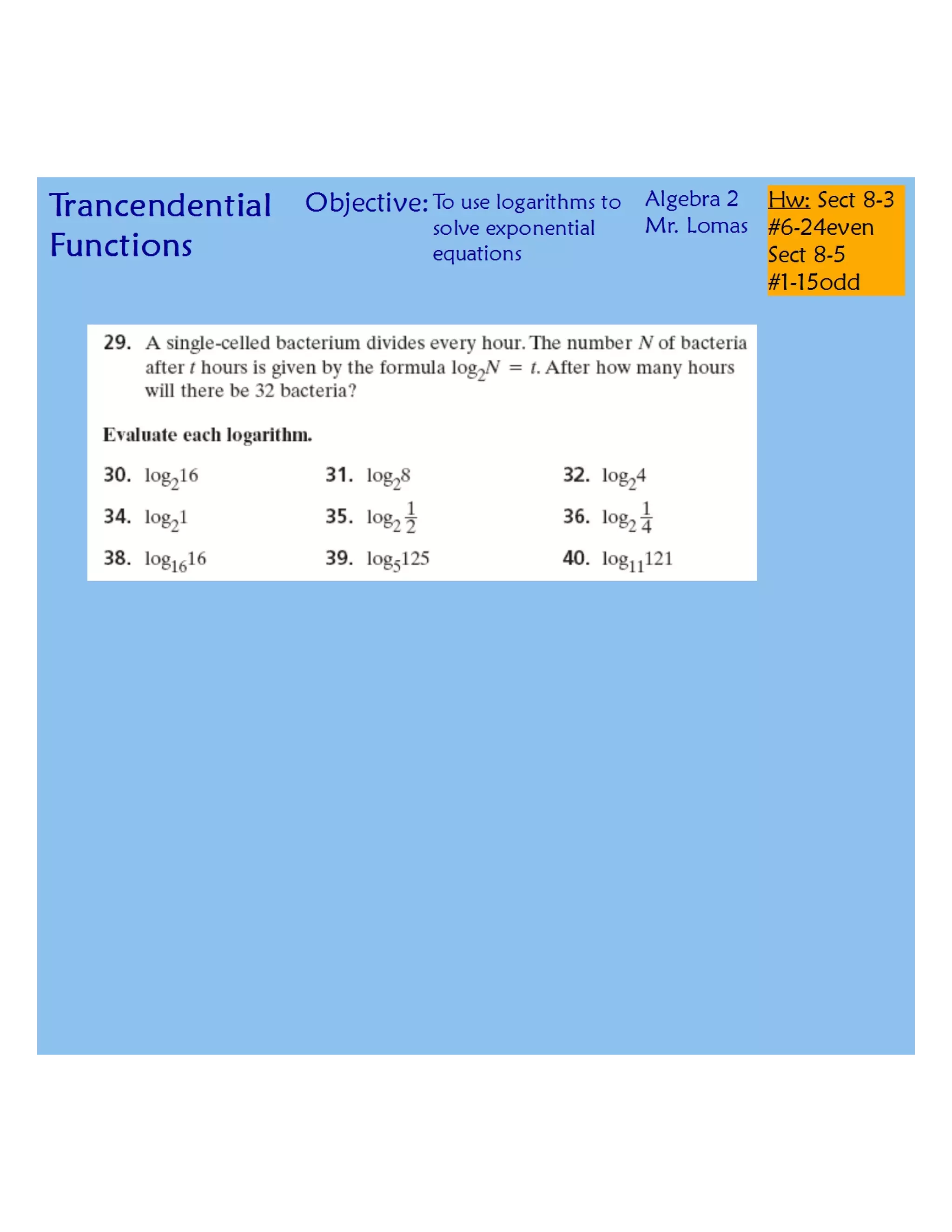 Logs and Solving Exponential Equations.pdf