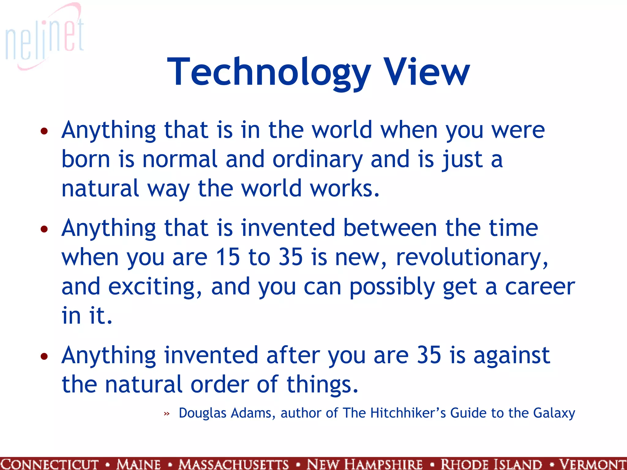 Generation 4.0: Working at the Intersection of People and Technology