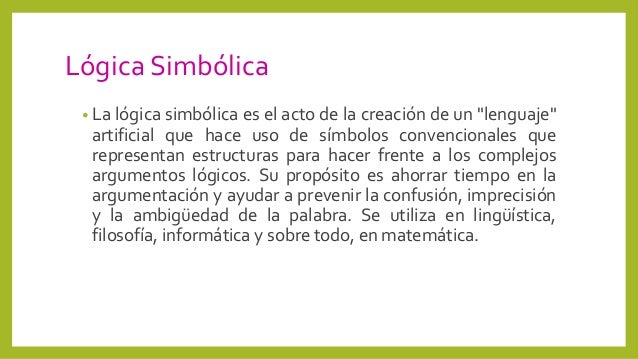 Resultado de imagen para logica simbolos