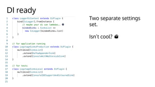 DI ready
Two separate settings
set.
Isn’t cool? 😍
 