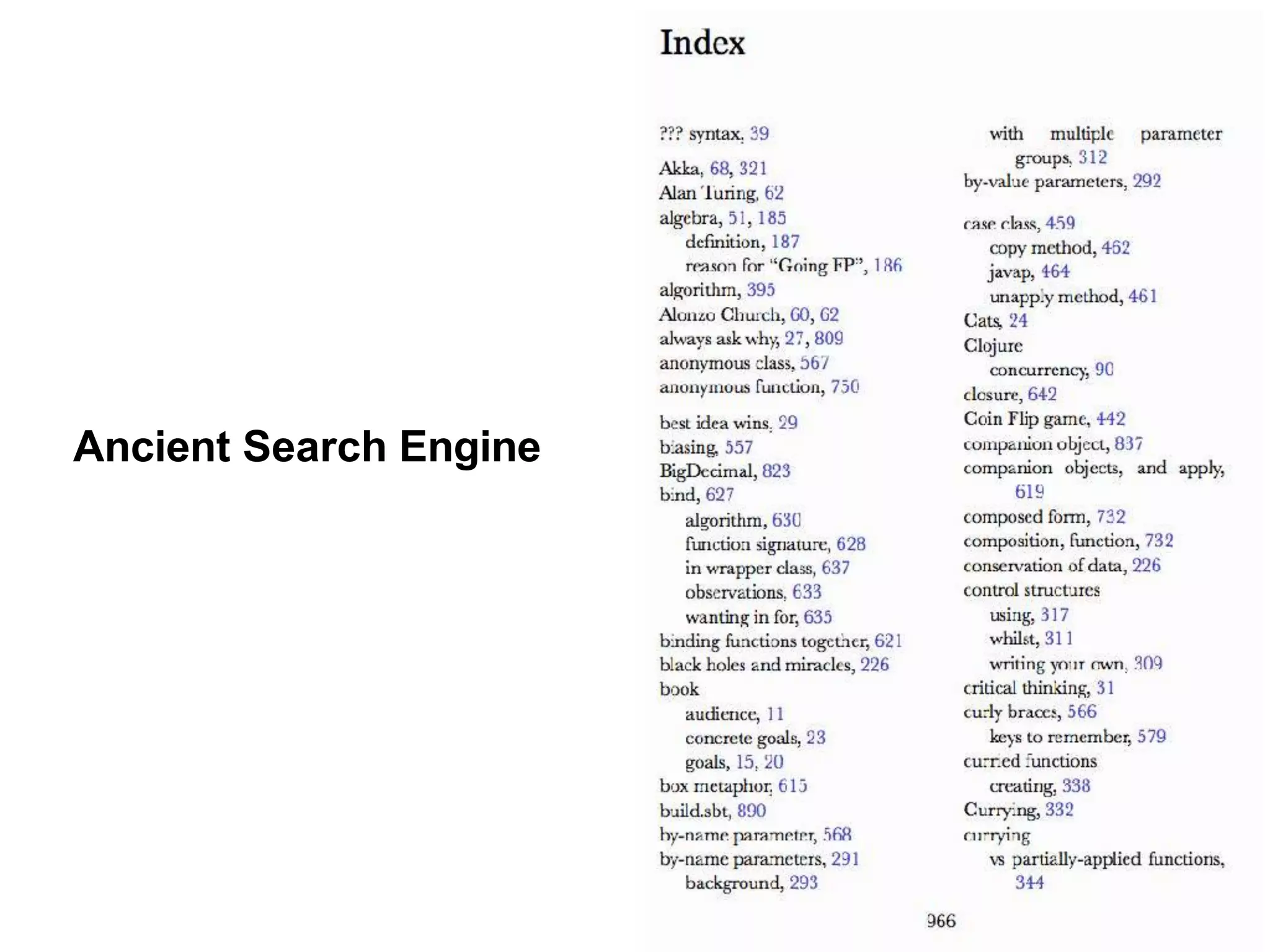 Ancient Search Engine
 