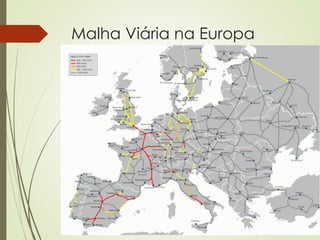 Malha Viária na Europa
 