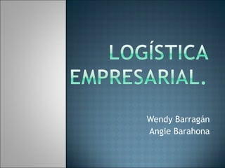 Wendy Barragán  Angie Barahona  