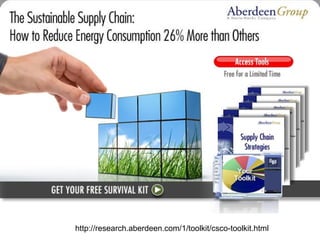 http://research.aberdeen.com/1/toolkit/csco-toolkit.html 
 
