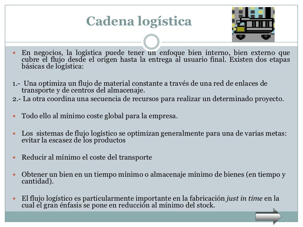 Logistica y Distribucion