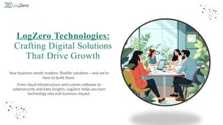 LogZero Technologies ppt new 1 .. ..pptx