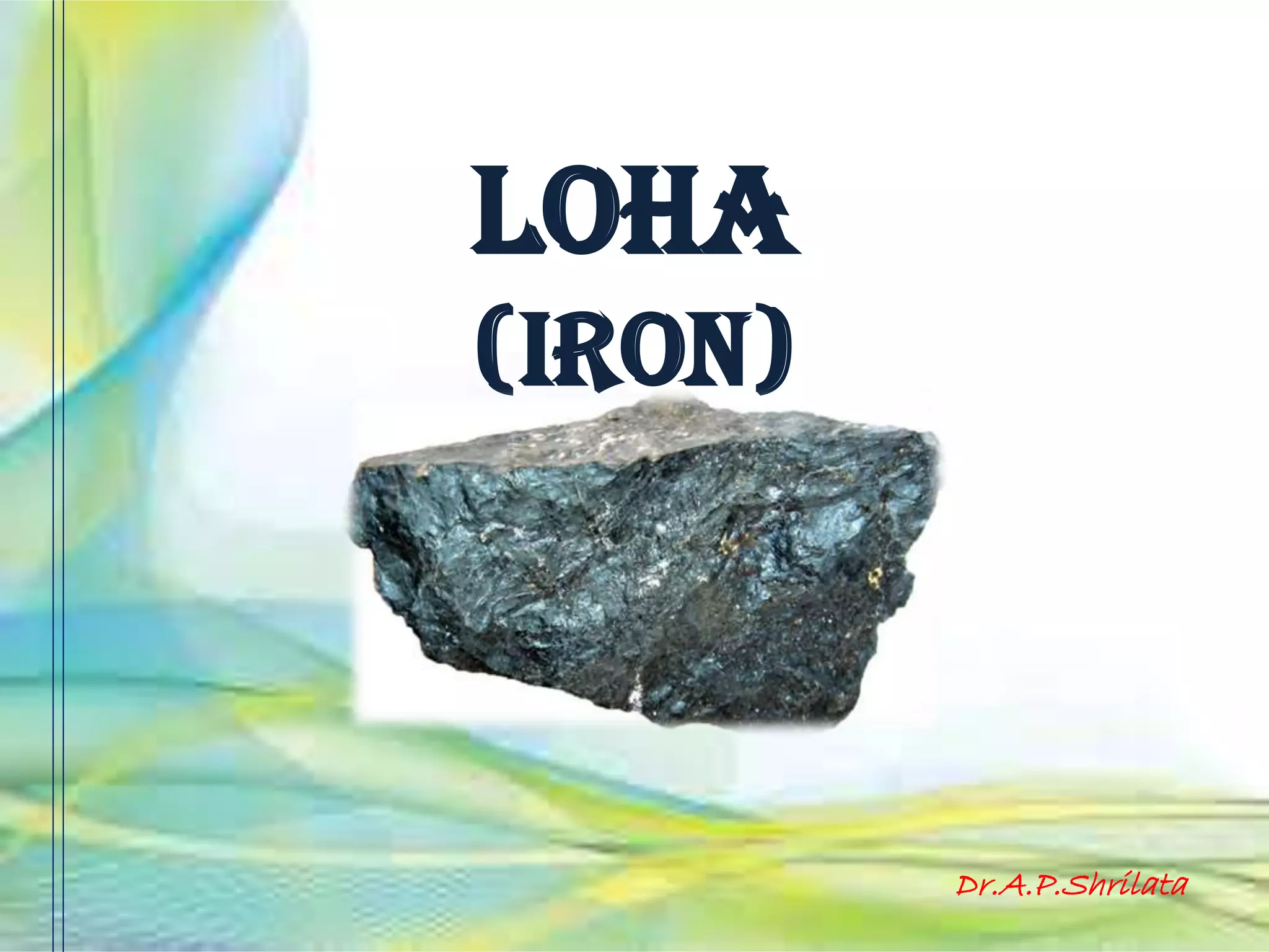 Loha iron | PDF
