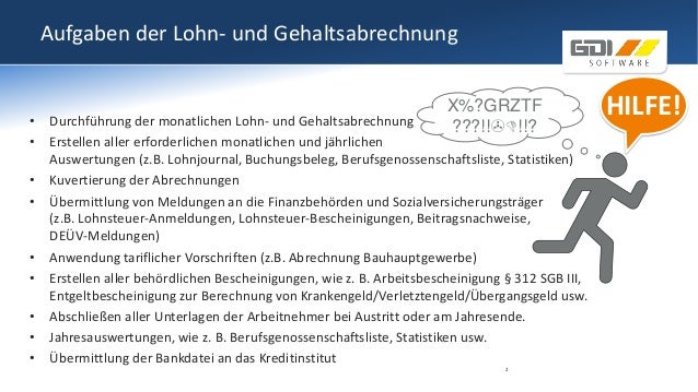 Lohnabrechnung Und Gehaltsabrechnung Selber Machen