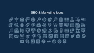 SEO & Marketing Icons
 